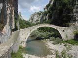 Stone bridge near Kipi, Greece