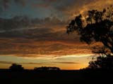 Sunset at Little Blue Lake, South Australia, Australia